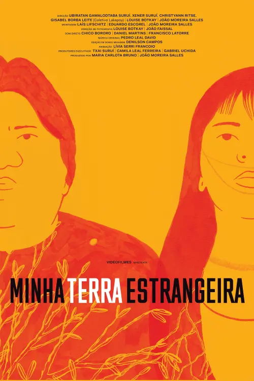 Movie poster "Minha Terra Estrangeira"