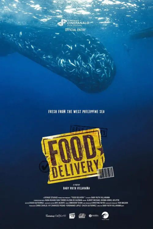 Movie poster "Food Delivery: Fresh from the West Philippine Sea"