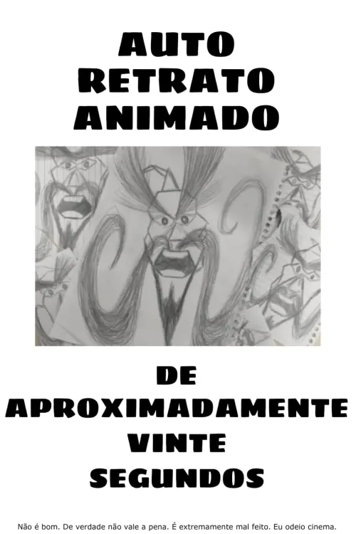Movie poster "Auto retrato animado de aproximadamente 20 segundos"
