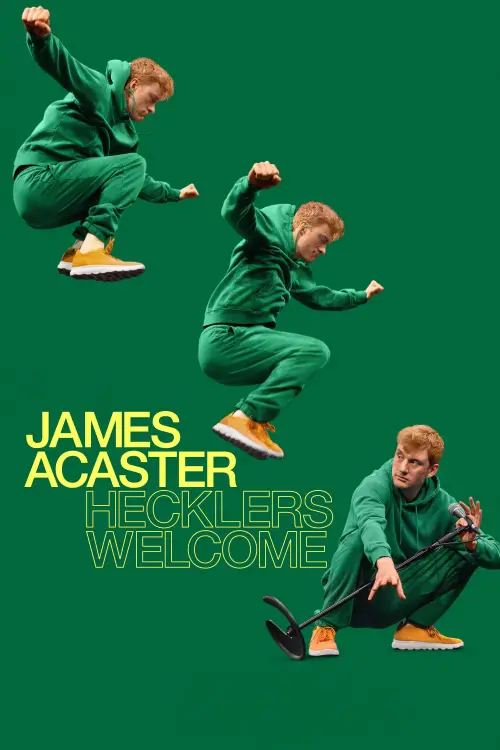 Movie poster "James Acaster: Hecklers Welcome"