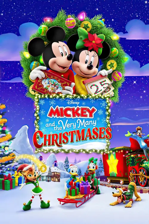 Movie poster "Mickey and the Very Many Christmases"