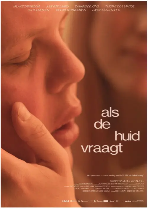 Movie poster "Als de huid vraagt"