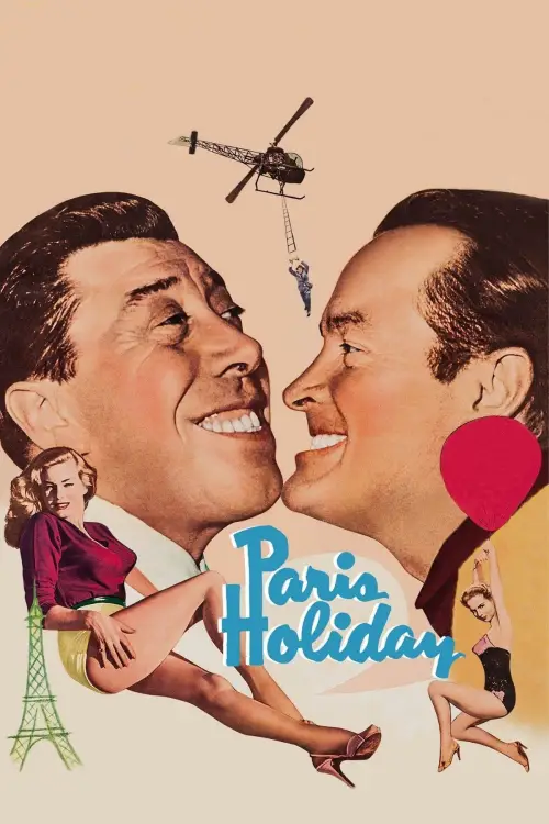 Movie poster "Paris Holiday"