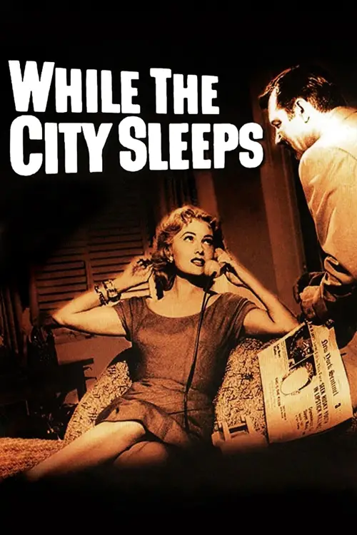 Movie poster "While the City Sleeps"