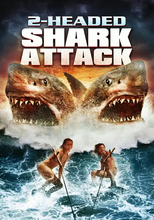 Movie poster "2-Headed Shark Attack"