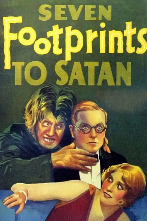 Movie poster "Seven Footprints to Satan"