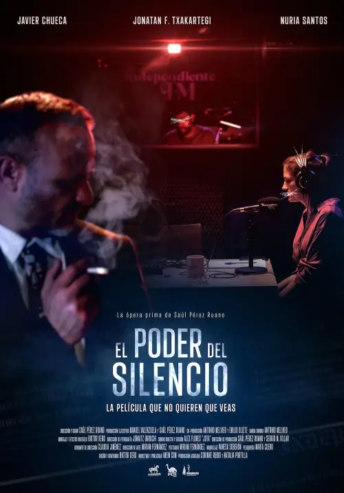 Movie poster "El poder del silencio"