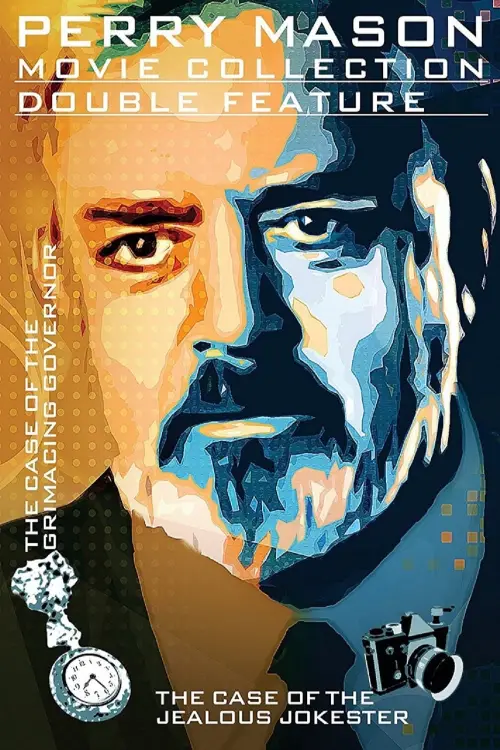Movie poster "Perry Mason: The Case of the Grimacing Governor"