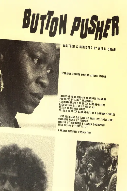 Movie poster "Button Pusher"