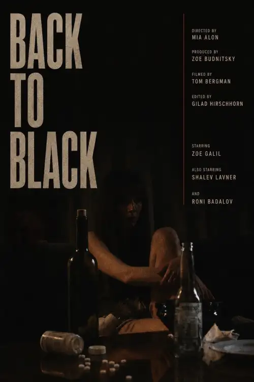 Movie poster "Back To Black"