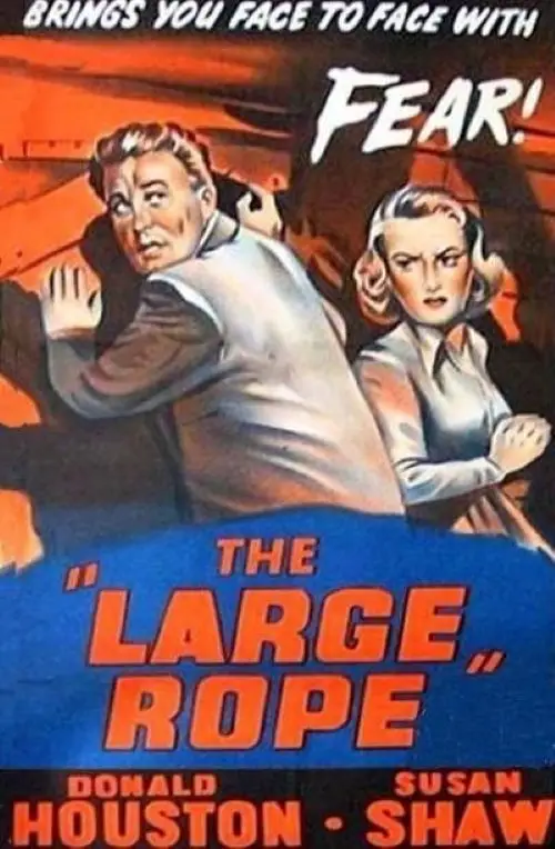 Movie poster "The Large Rope"
