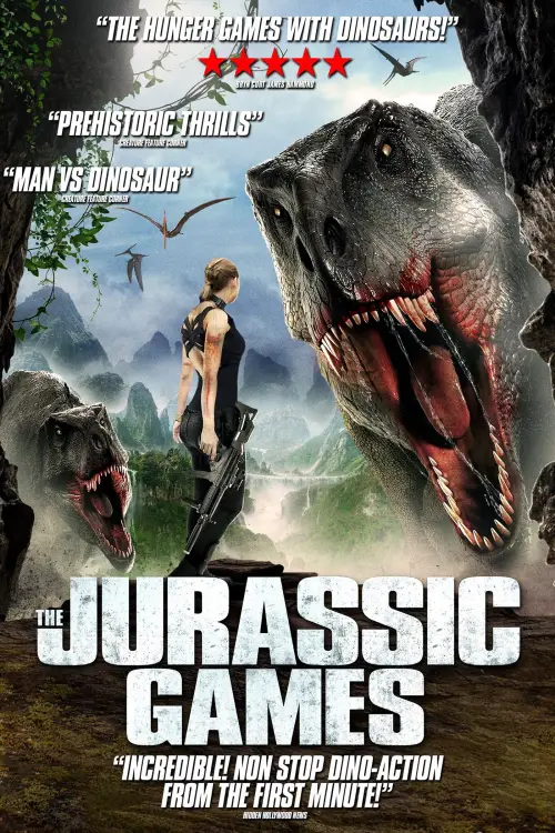 Movie poster "The Jurassic Games"