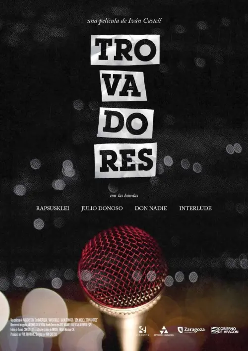Movie poster "Troubadours"