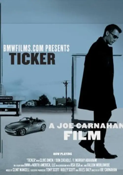 Movie poster "Ticker"