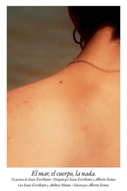 Movie poster "El mar, el cuerpo, la nada."