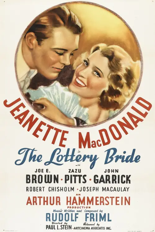 Movie poster "The Lottery Bride"