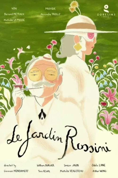 Movie poster "Le Jardin Rossini"