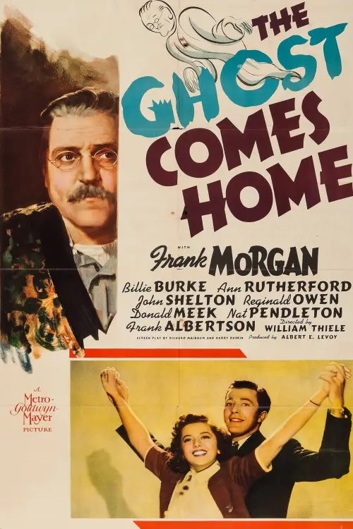 Movie poster "The Ghost Comes Home"