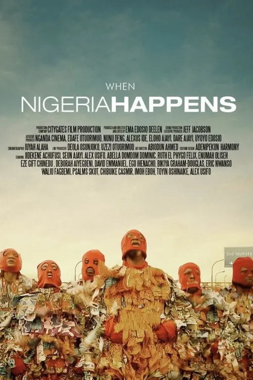 Movie poster "When Nigeria Happens"
