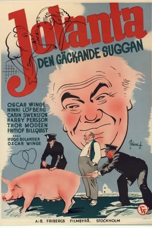 Movie poster "Jolanta - den gäckande suggan"