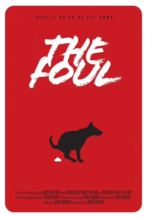 Movie poster "The Foul"