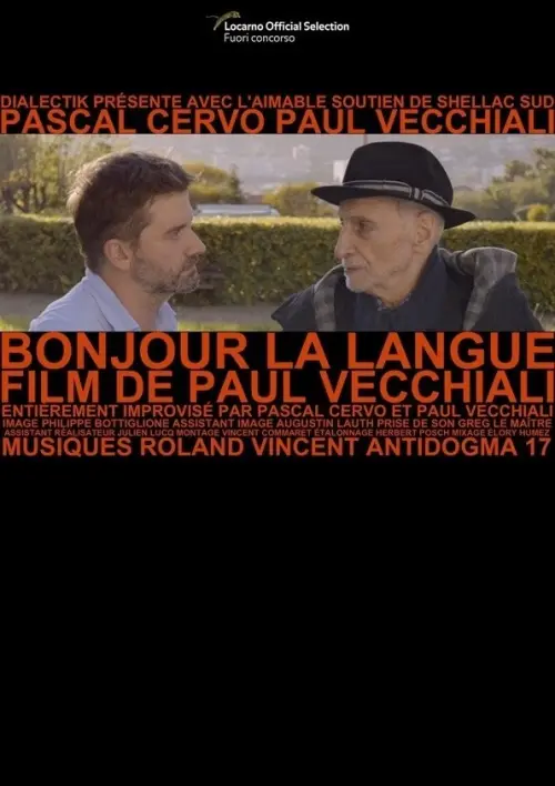 Movie poster "Bonjour la langue"