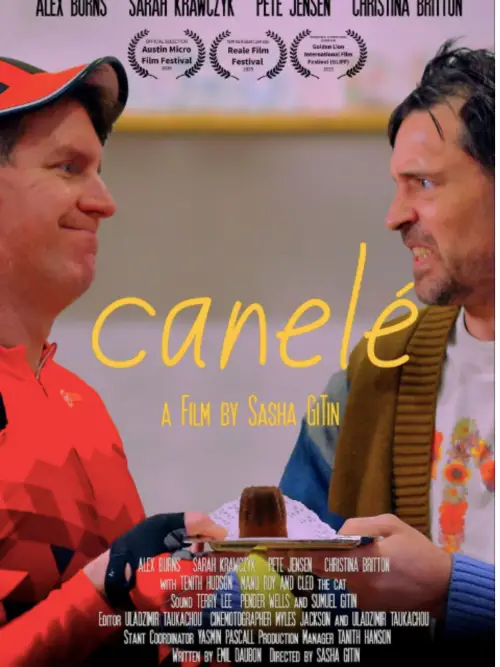 Movie poster "Canelé"