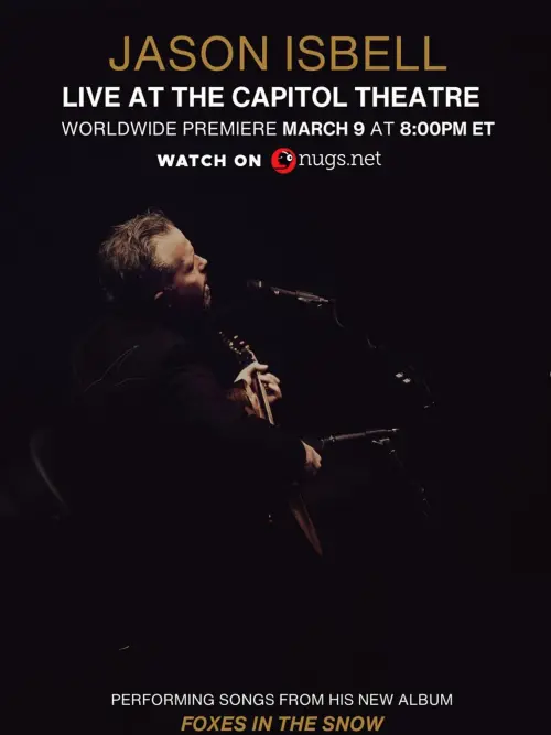 Movie poster "Jason Isbell: Live at the Capitol Theatre"