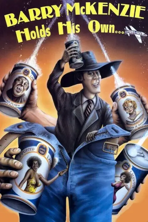 Movie poster "Barry McKenzie Holds His Own"