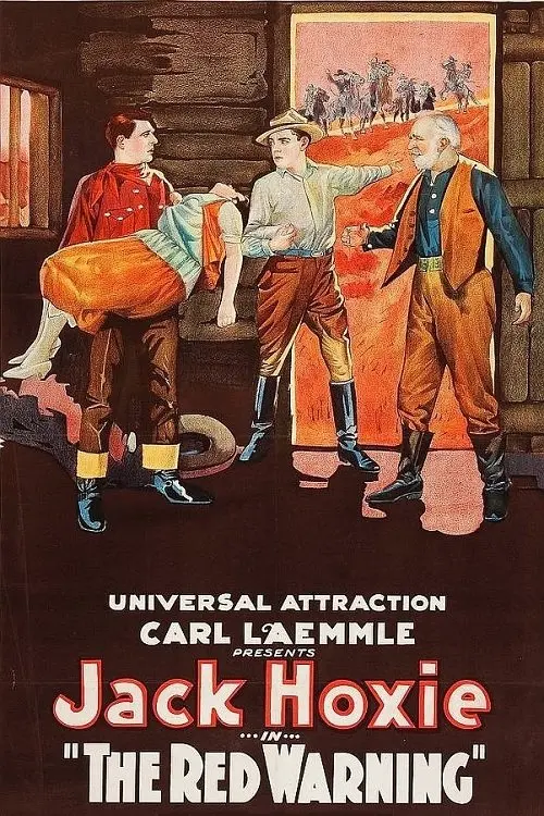 Movie poster "The Red Warning"