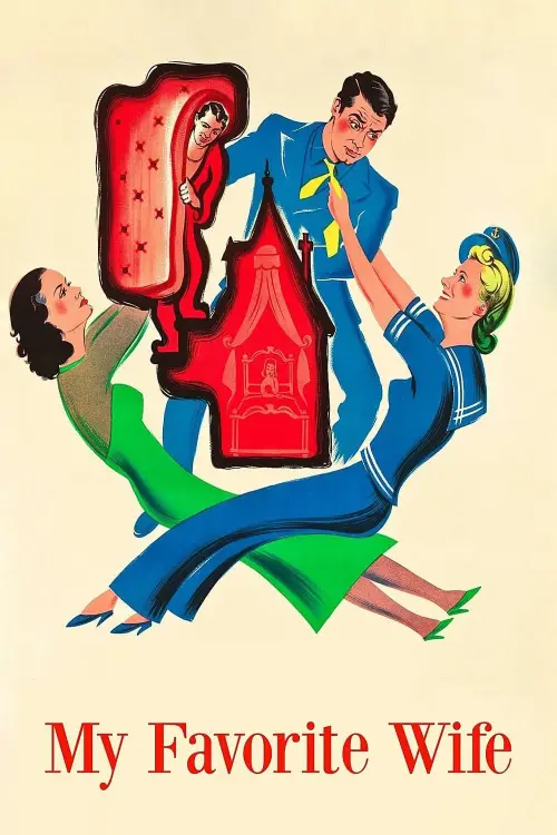 Movie poster "My Favorite Wife"