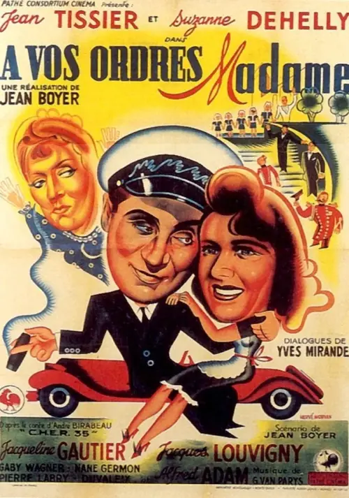 Movie poster "At Your Command, Madam"