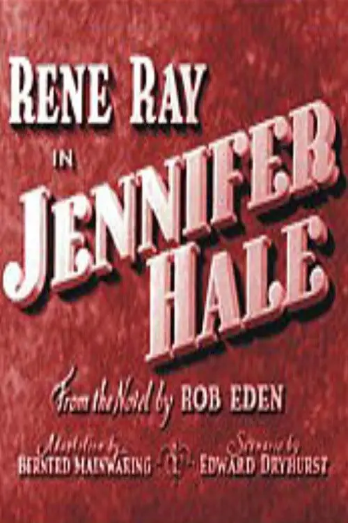 Movie poster "Jennifer Hale"