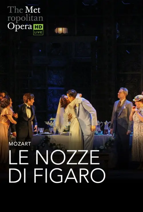 Movie poster "The Metropolitan Opera: The Marriage of Figaro"