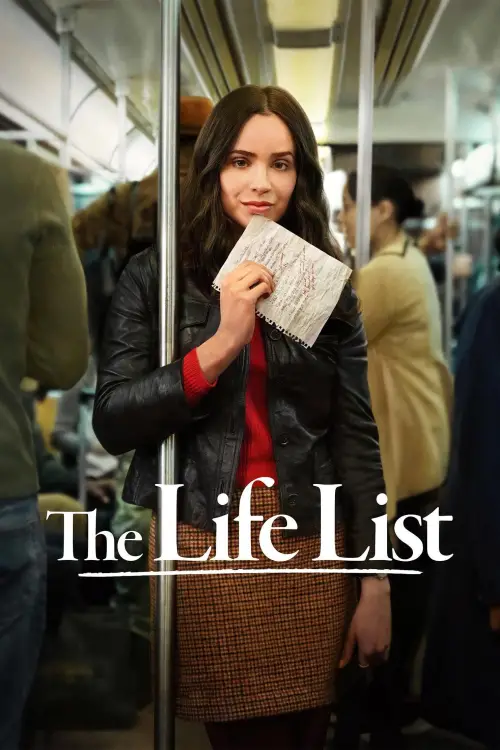 Movie poster "The Life List"