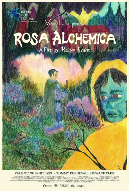 Movie poster "Rosa Alchemica"