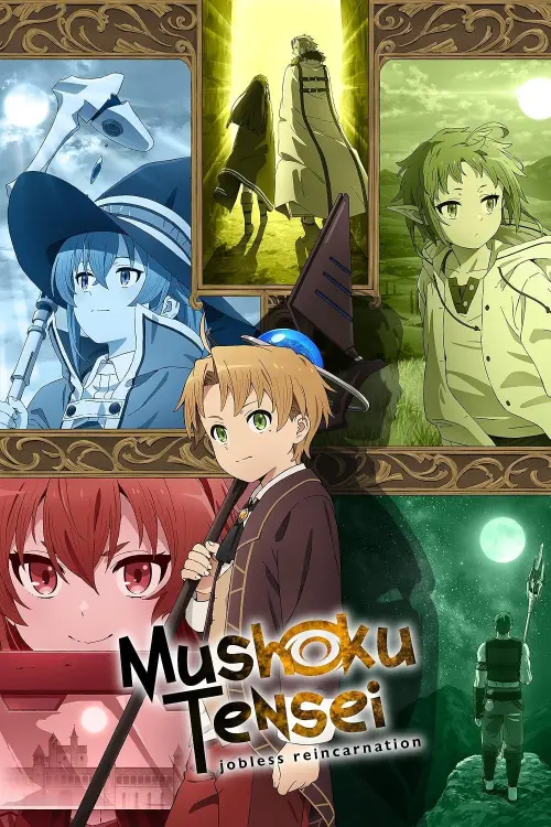 Movie poster "Mushoku Tensei: Isekai Ittara Honki Dasu - Eris no Goblin Toubatsu"