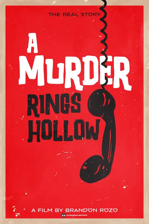 Movie poster "A Murder Rings Hollow"