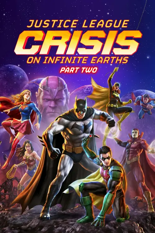 Movie poster "Justice League: Crisis on Infinite Earths Part Two"