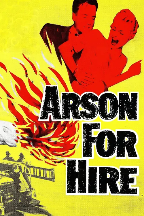 Movie poster "Arson for Hire"