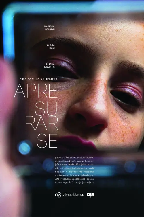 Movie poster "Apresurarse"