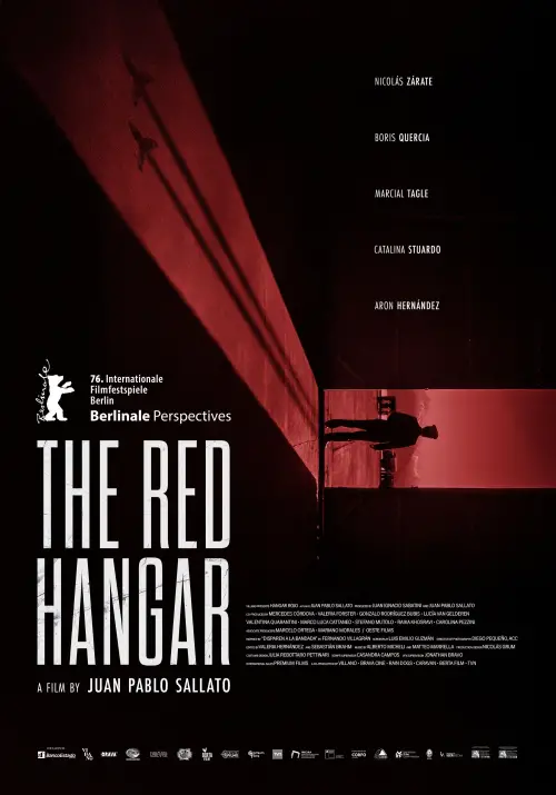 Movie poster "The Red Hangar"