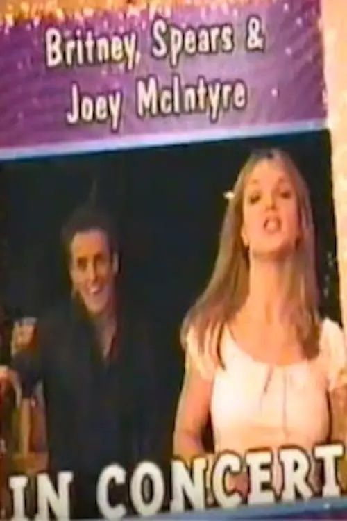 Movie poster "Britney Spears & Joey McIntyre in Concert"