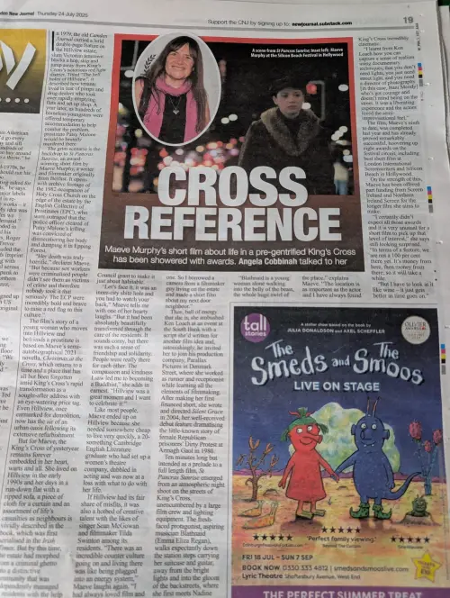 Movie poster "St Pancras Sunrise"