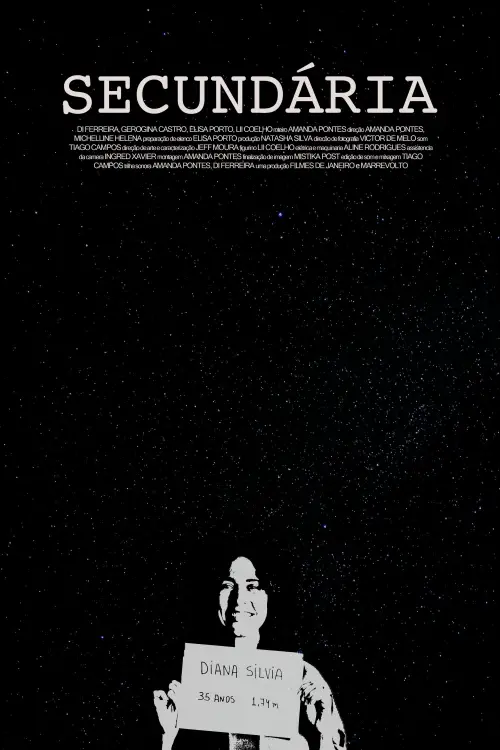 Movie poster "Secundária"