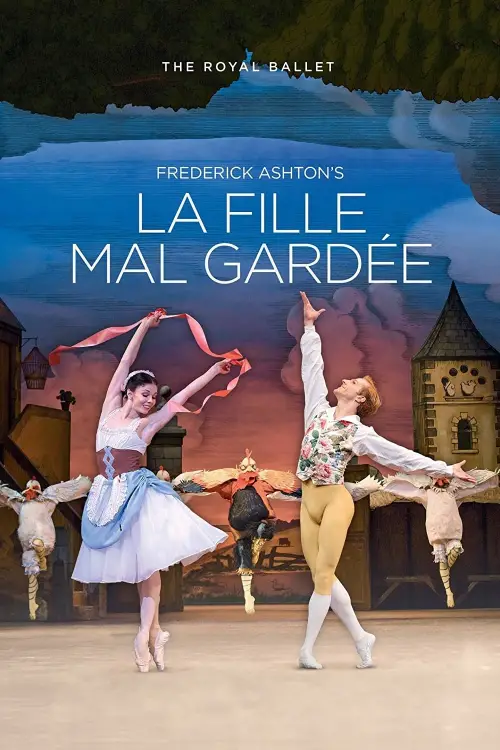Movie poster "La Fille Mal Gardée (The Royal Ballet)"