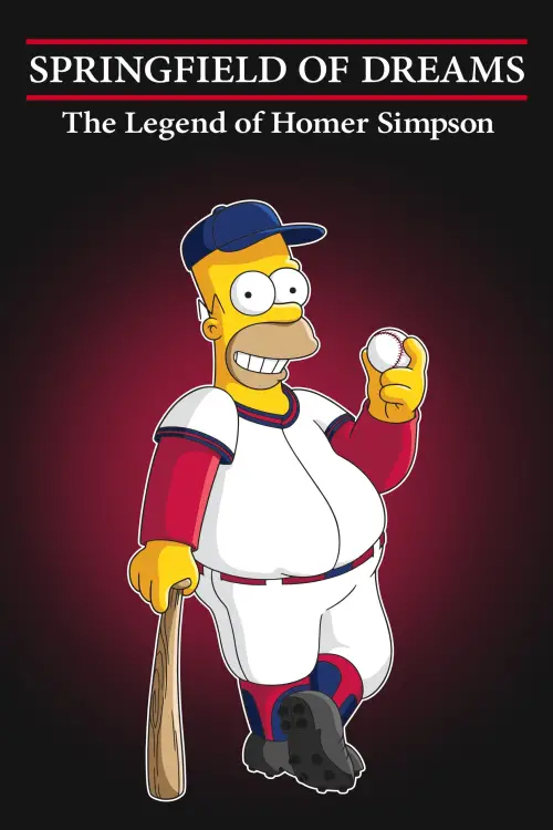 Movie poster "Springfield of Dreams: The Legend of Homer Simpson"