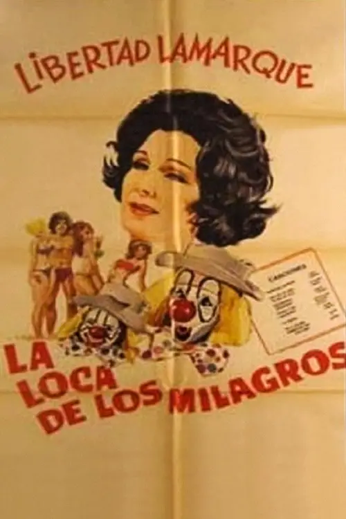 Movie poster "La loca de los milagros"