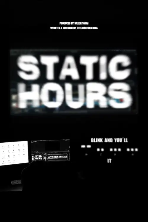 Movie poster "Static Hours"