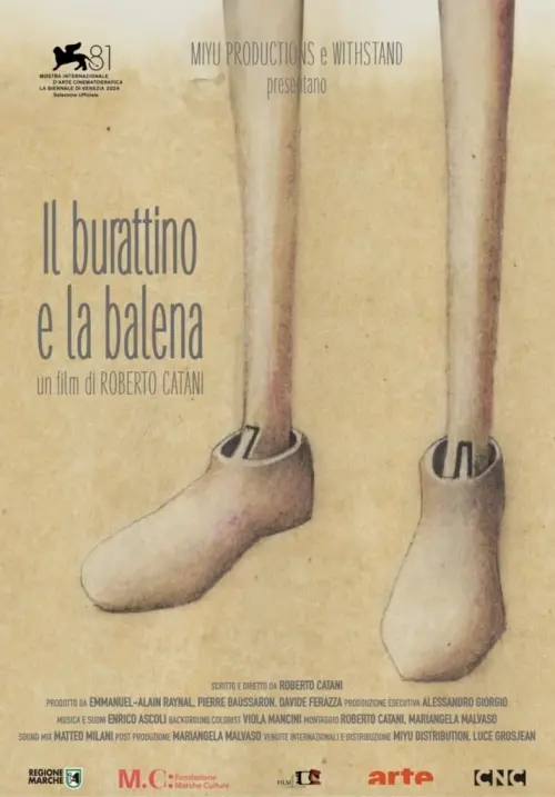 Movie poster "Il burattino e la balena"
